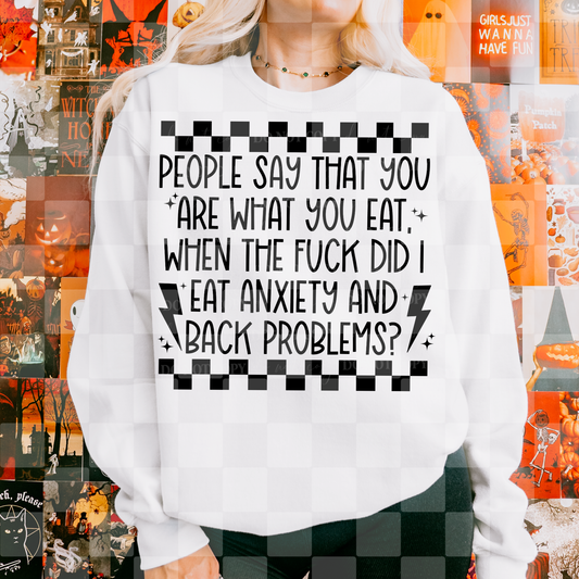 ANXIETY & BACK PAIN DIGITAL DESIGN