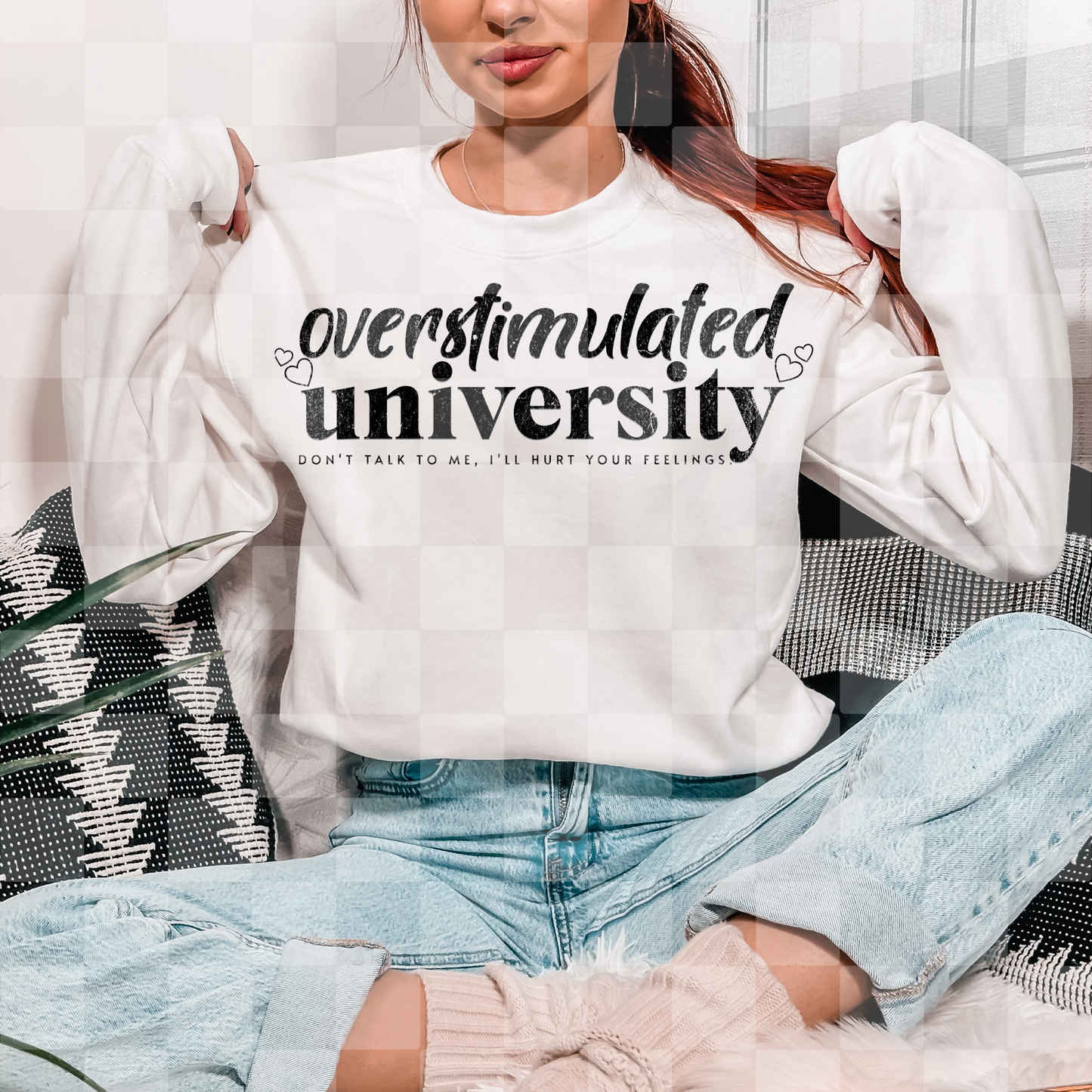 OVERSTIMULATED UNIVERSITY DIGITAL DESIGN