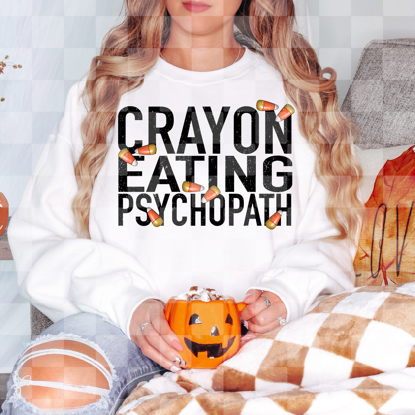 CRAYON EATING PSYCHOPATH DIGITAL DESIGN