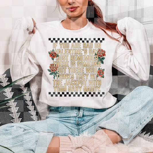 JACKPOT WITH YOUR BABY DADDY DIGITAL DESIGN