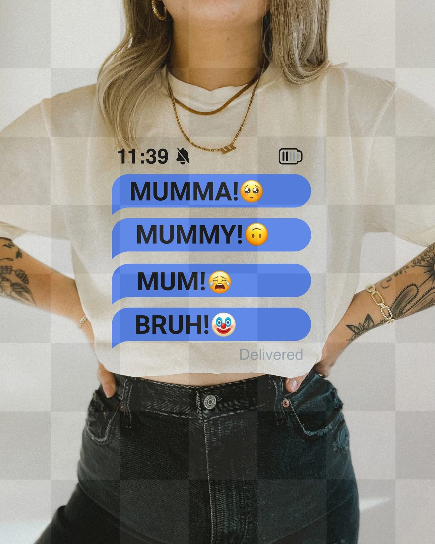 MAMA + MUMMA PHRASES TEXTS DIGITAL DESIGN