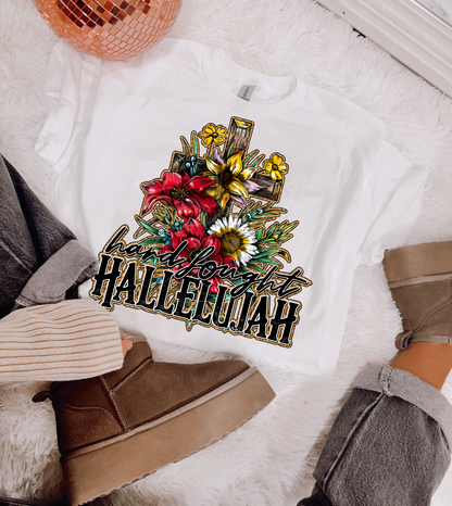 HARD FOUGHT HALLELUJAH DIGITAL DESIGN