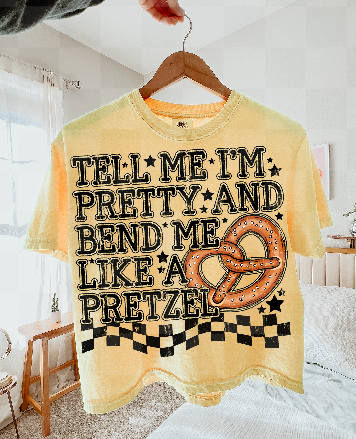 BEND ME LIKE A PRETZEL DIGITAL DESIGN
