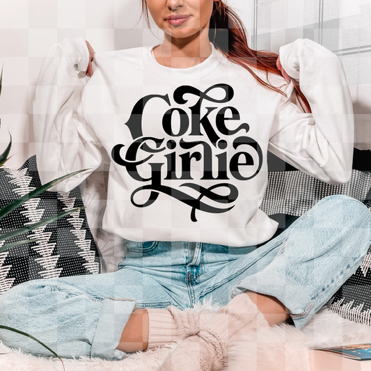 COKE GIRLIE DIGITAL DESIGN