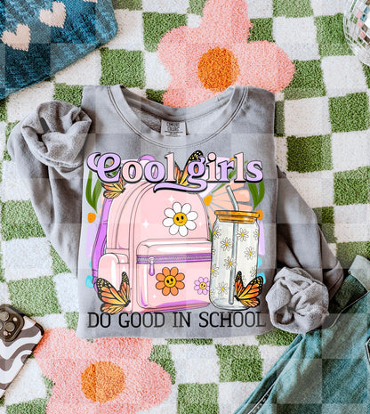 COOL GIRLS DO GOOD IN SCHOOL DIGITAL DESIGN