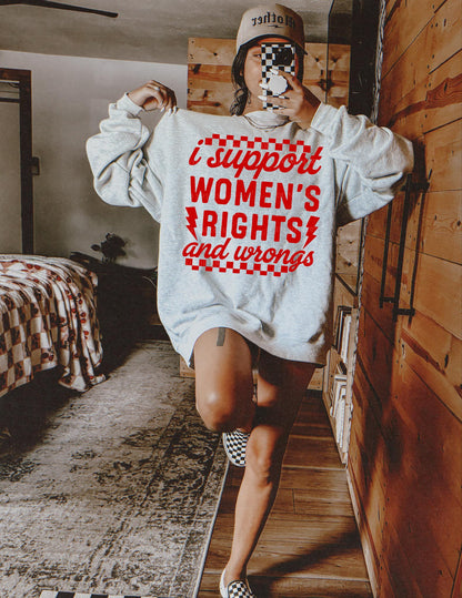 WOMEN'S RIGHTS & WRONGS DIGITAL DESIGN