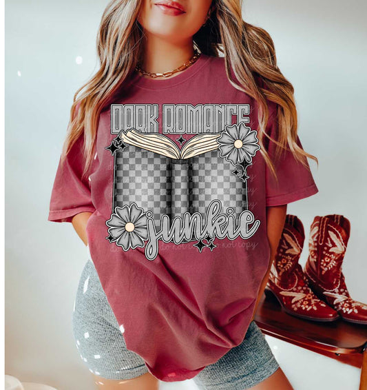 DARK ROMANCE JUNKIE PNG DESIGN
