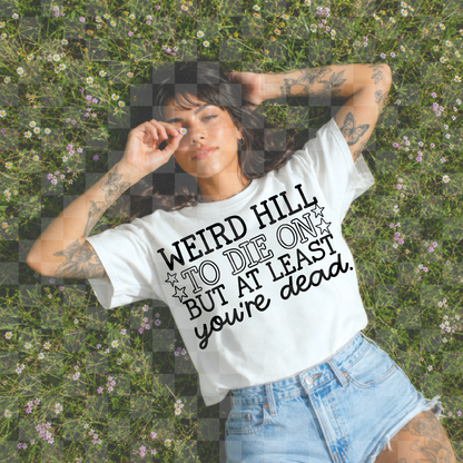 WEIRD HILL PNG DIGITAL DESIGN
