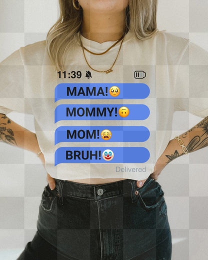 MAMA + MUMMA PHRASES TEXTS DIGITAL DESIGN