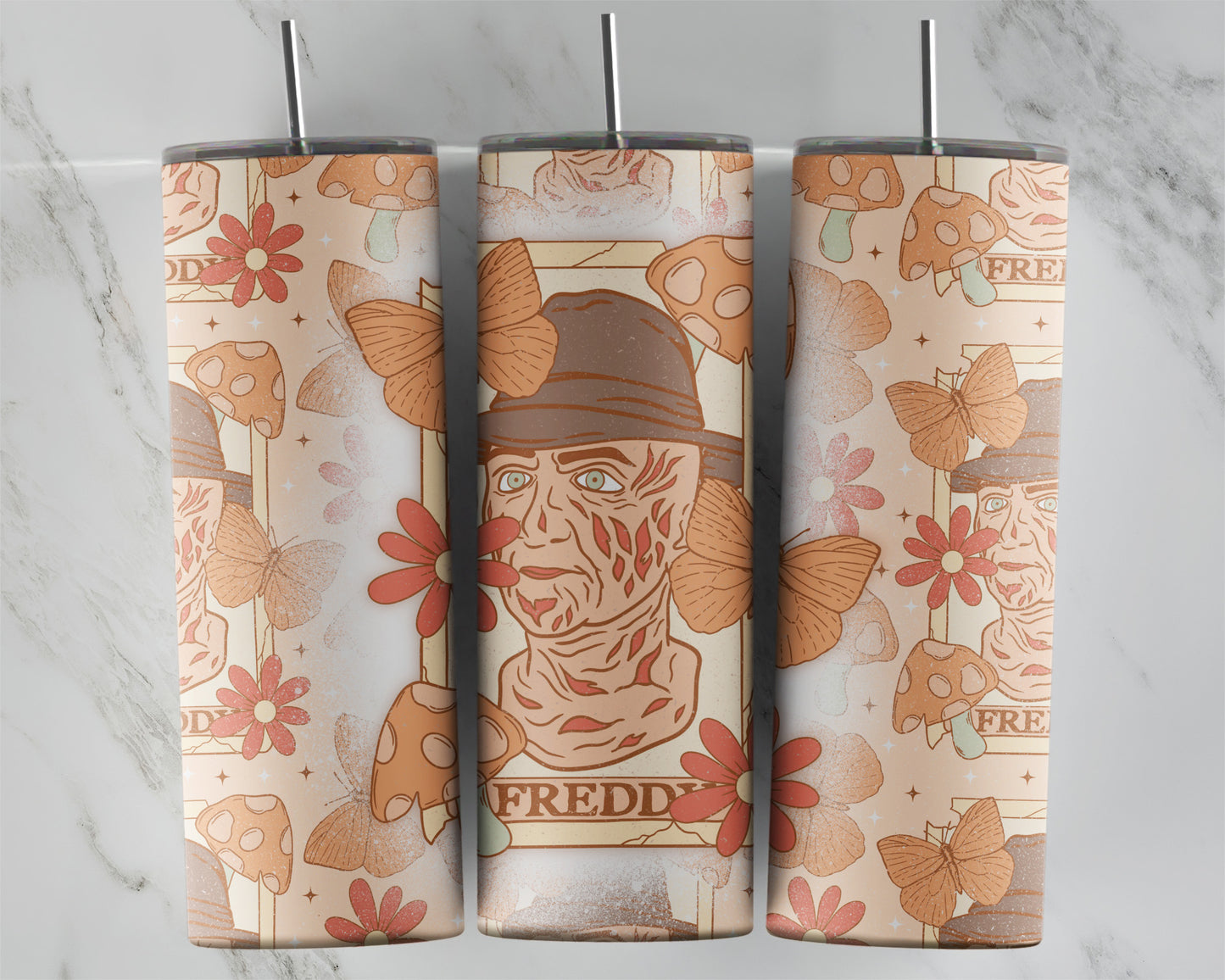 HORROR TAROT TUMBLER WRAP