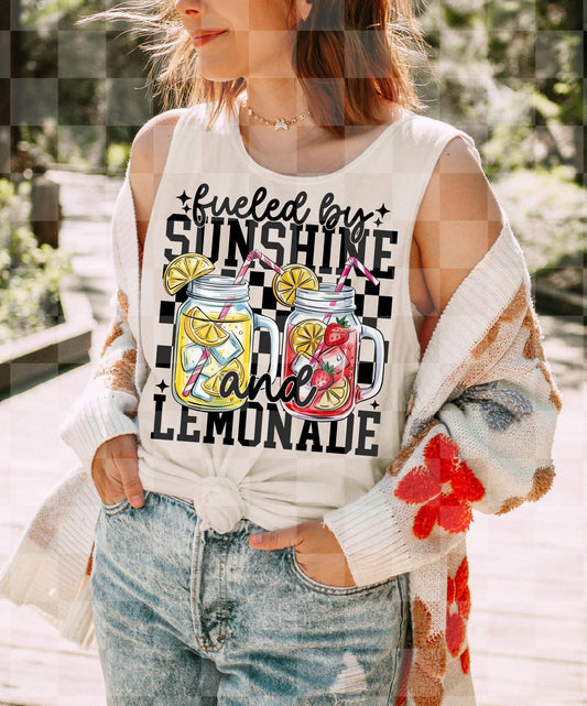 FUELED BY SUNSHINE AND LEMONADE DIGITAL DESIGN