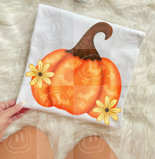 Pumpkin Floral Digital Download