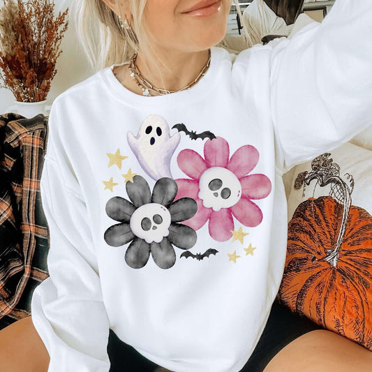 SPOOKY FLORALS PNG Design *NO LICENSING REQUIRED*