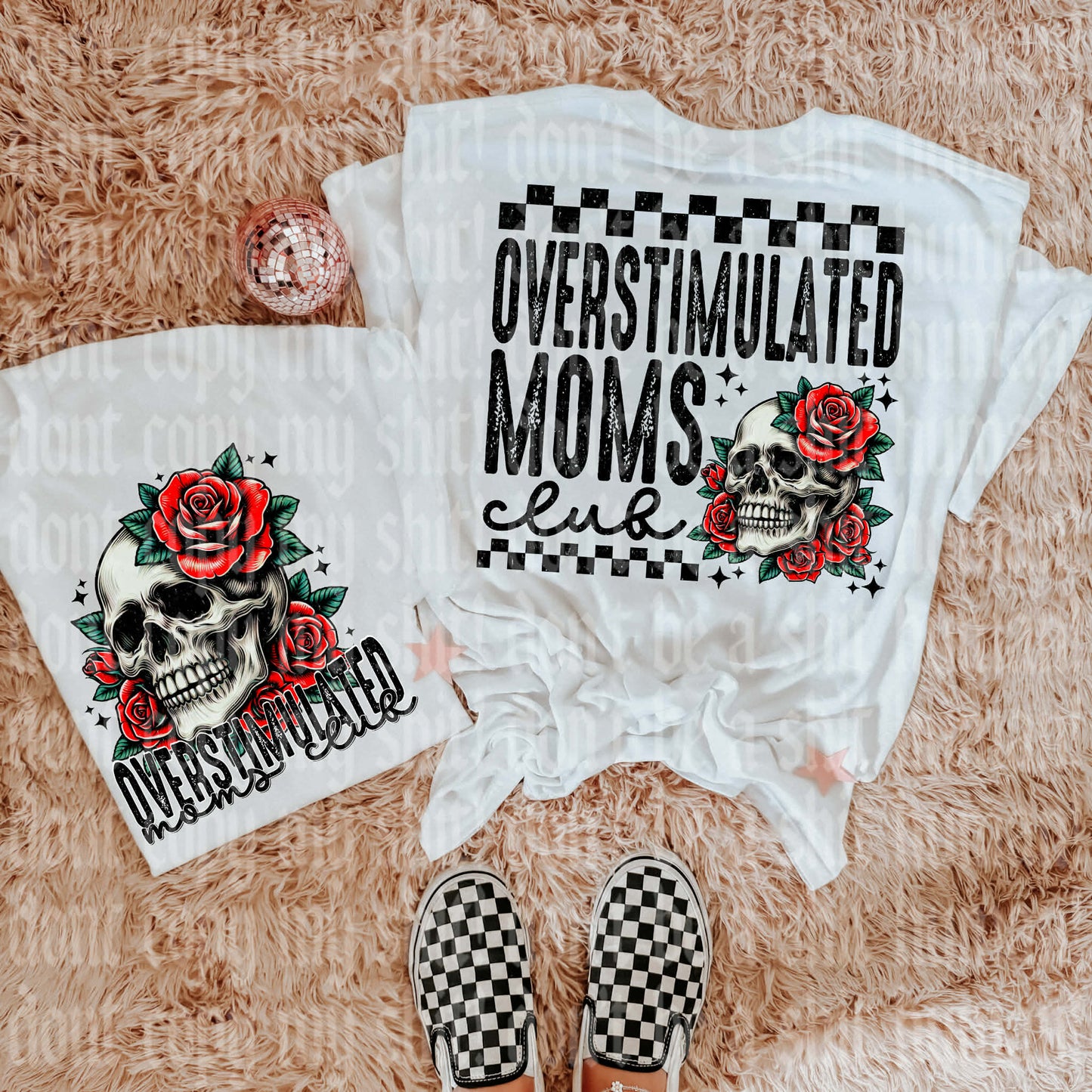 OVERSTIMULATED MOMS CLUB DIGITAL DESIGN