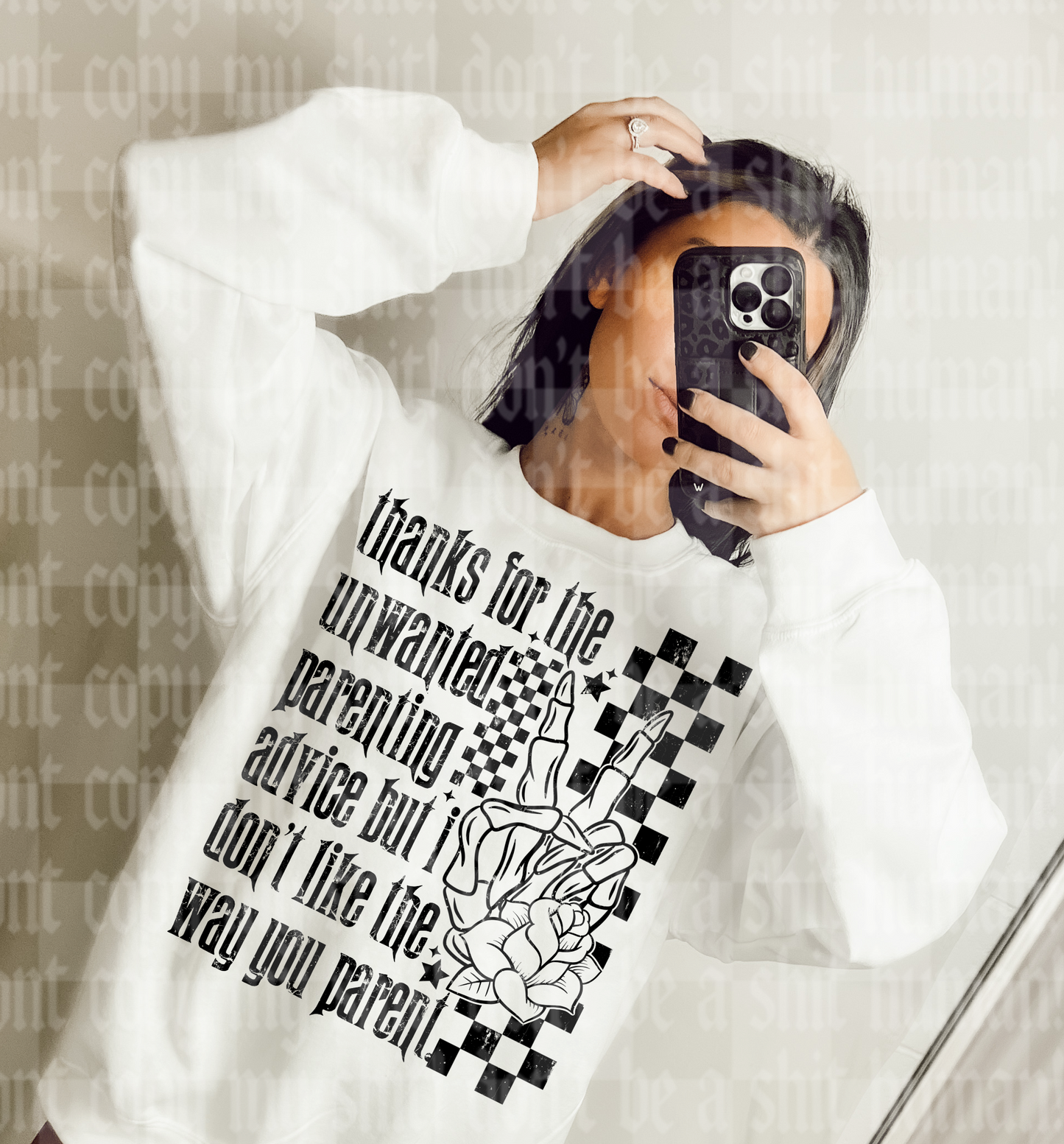 UNWANTED PARENTING ADVICE DIGITAL DESIGN