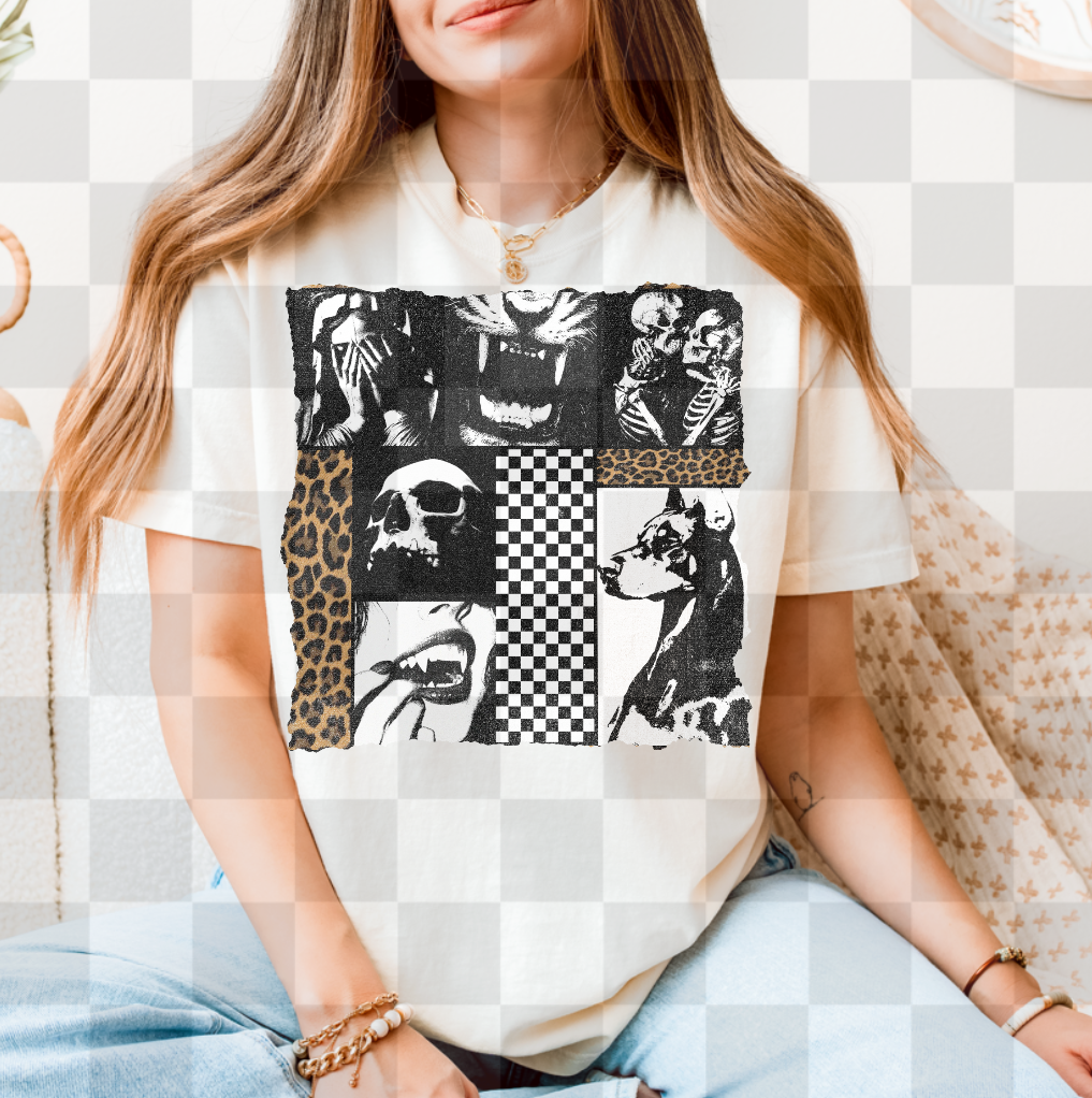 EDGY GRUNGE COLLAGE DIGITAL DESIGN