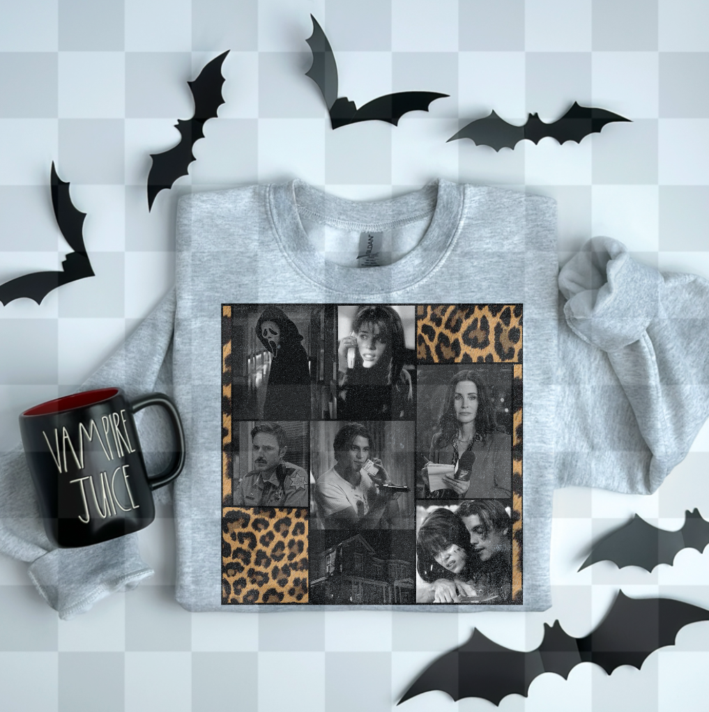 GHOST GRUNGE COLLAGE DIGITAL DESIGN