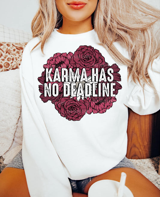 KARMA HAS NO DEADLINE DIGITAL DESIGN