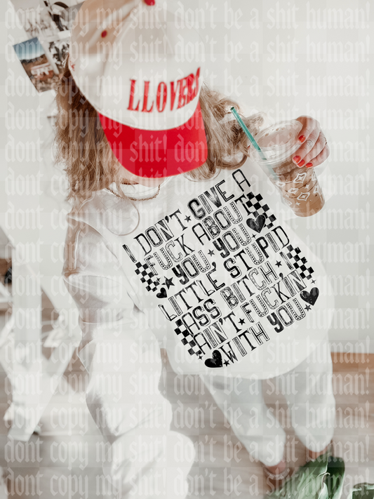 I AIN’T FUCKIN WITH YOU DIGITAL DESIGN