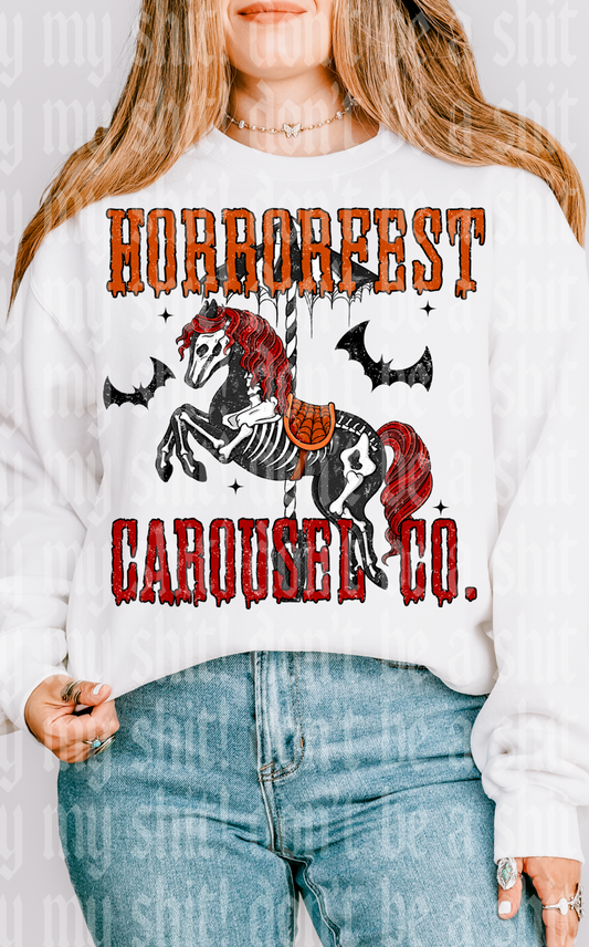 HORROR CAROUSEL CO. DIGITAL DESIGN