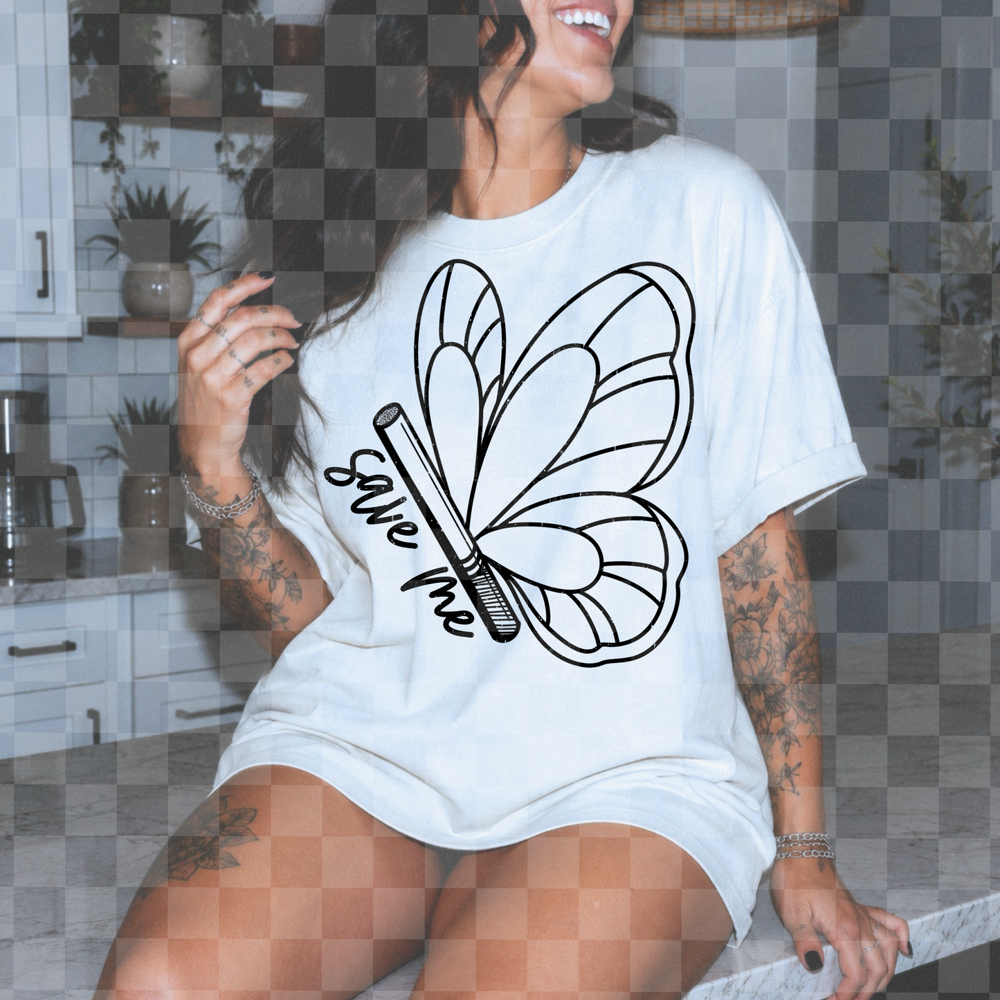 SAVE ME PNG DIGITAL DESIGN