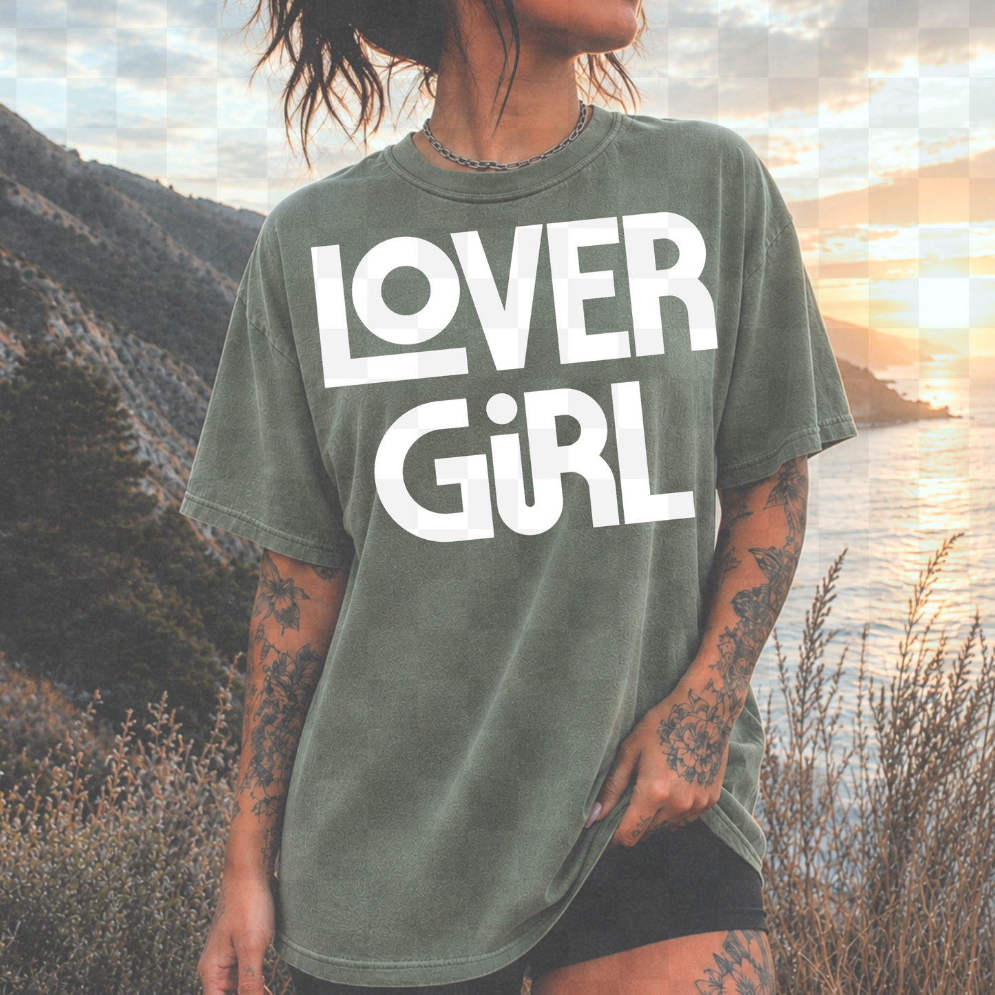 LOVER GIRL PNG DIGITAL DESIGN