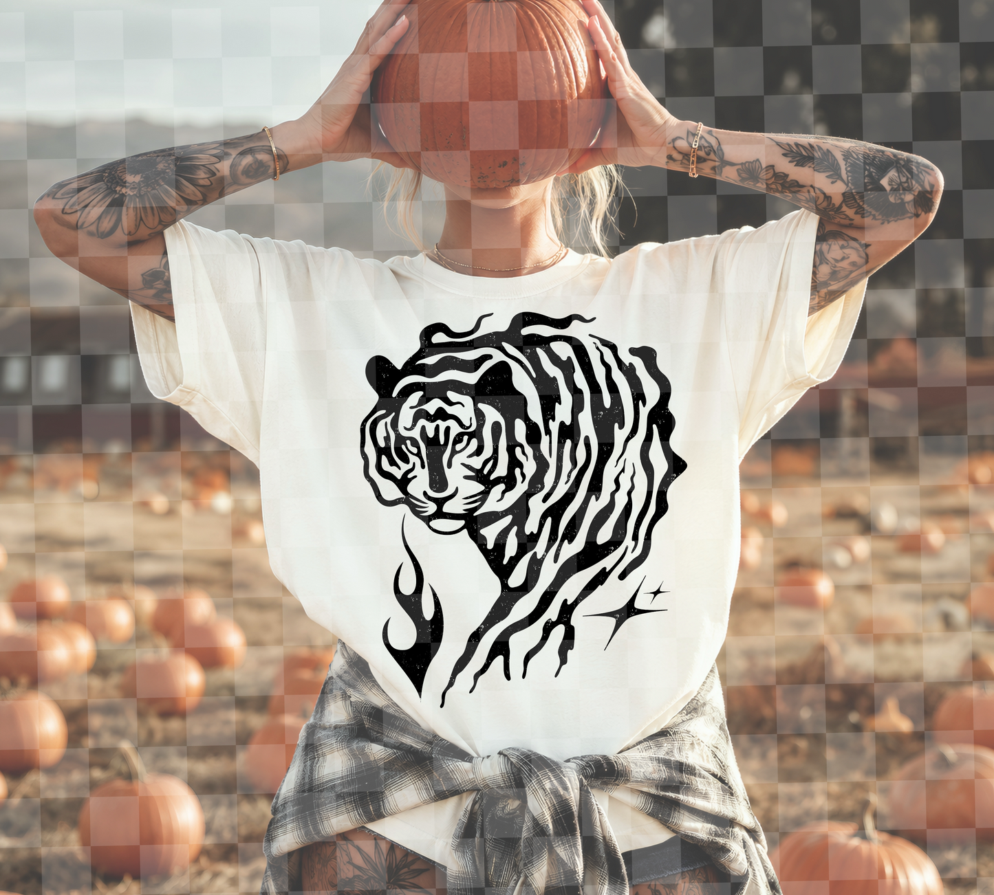 TIGER  PNG DIGITAL DESIGN