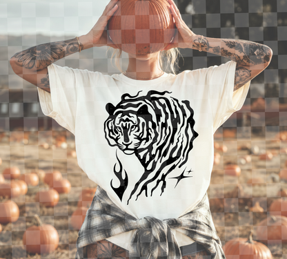 TIGER  PNG DIGITAL DESIGN
