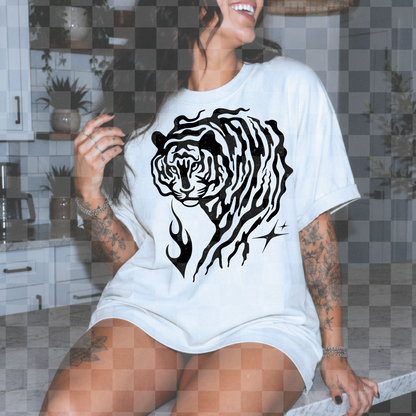 TIGER  PNG DIGITAL DESIGN