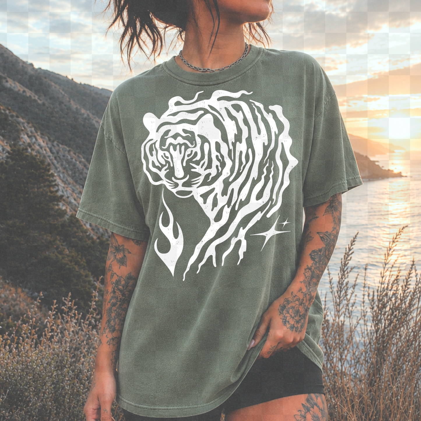 TIGER  PNG DIGITAL DESIGN