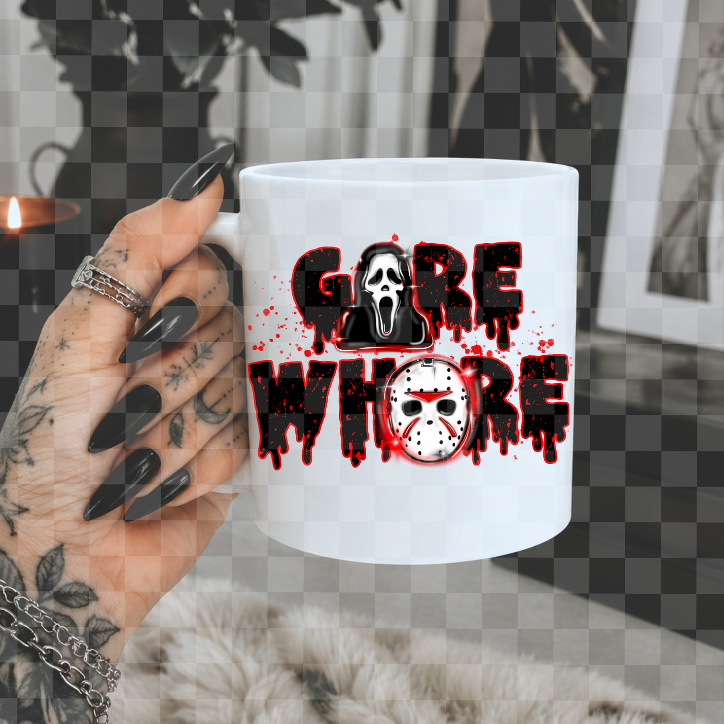 GORE WHORE PNG DIGITAL DESIGN