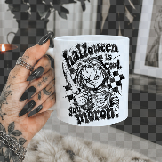 HALLOWEEN IS COOL PNG DIGITAL DESIGN