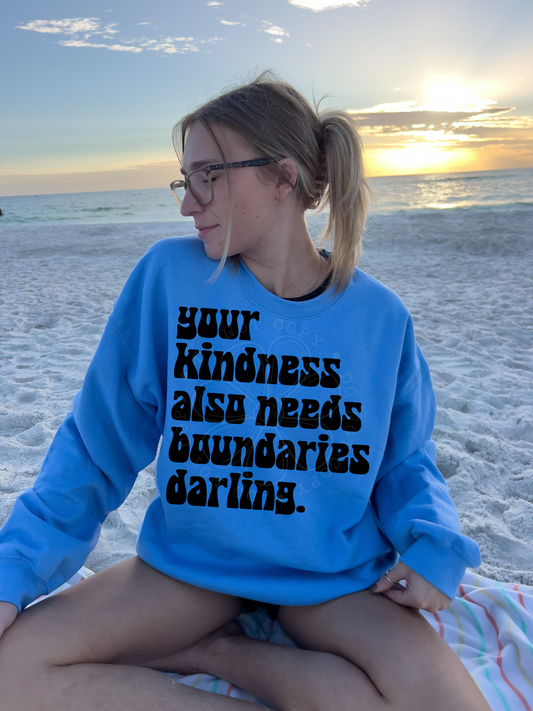 Kindness Needs Boundaries PNG Design *NO LICENSING REQUIRED*
