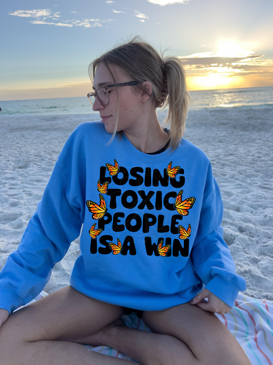 Losing Toxic People PNG Design *NO LICENSING REQUIRED*