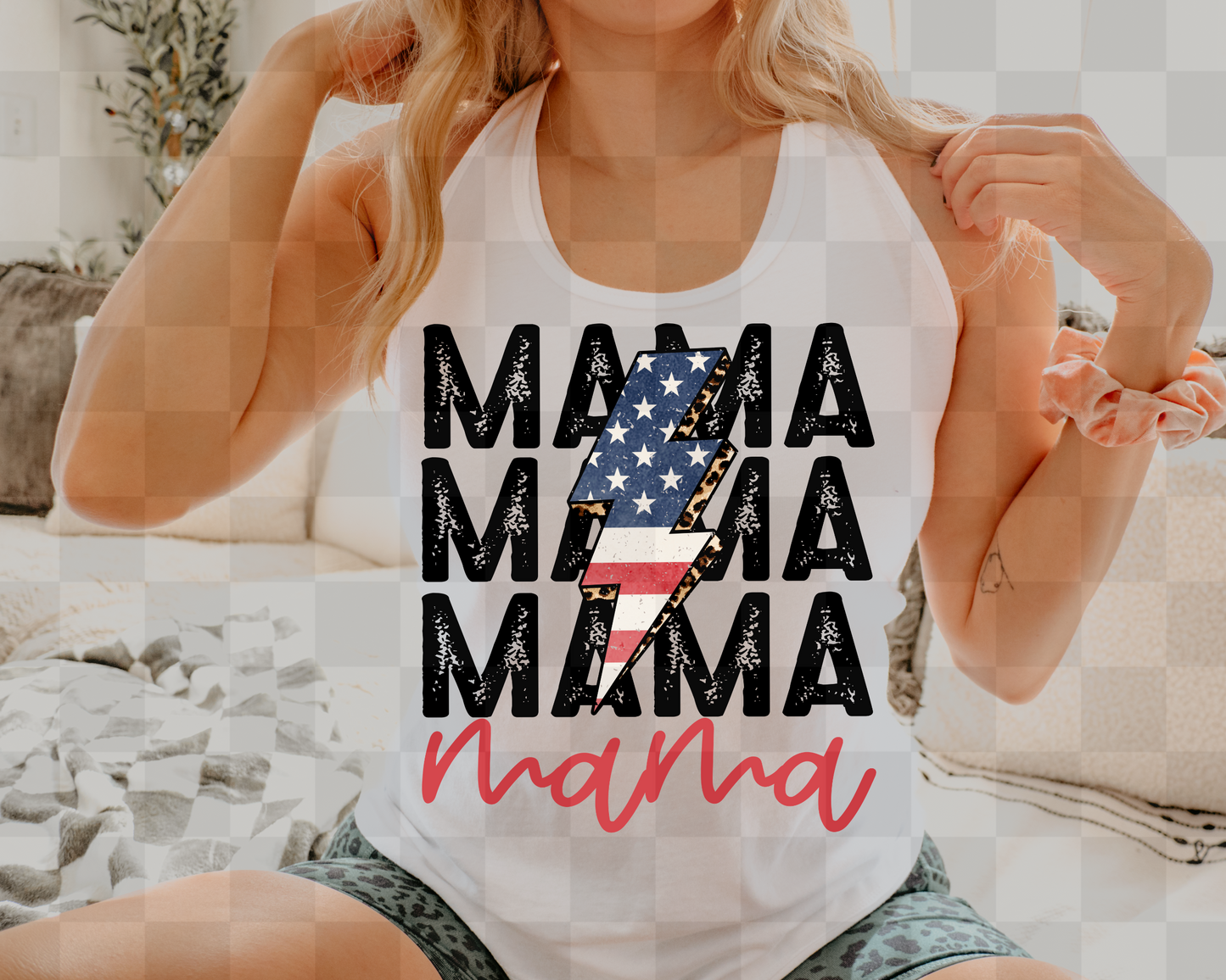 MAMA AMERICAN BOLT DIGITAL DESIGN