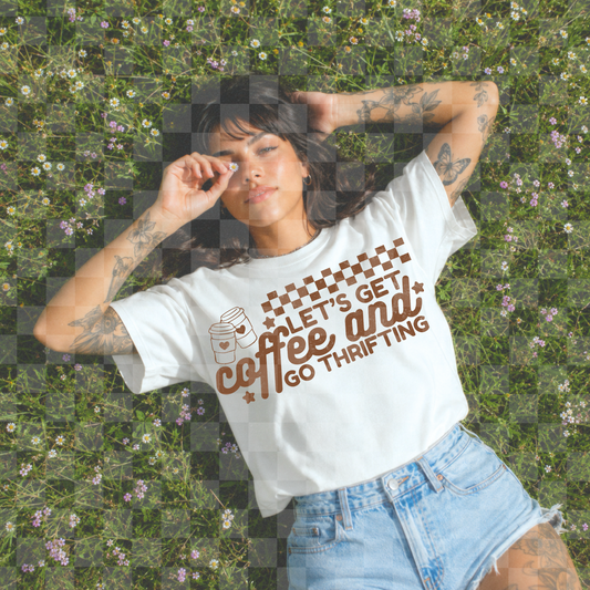 Coffee And Thrifting Digital Download