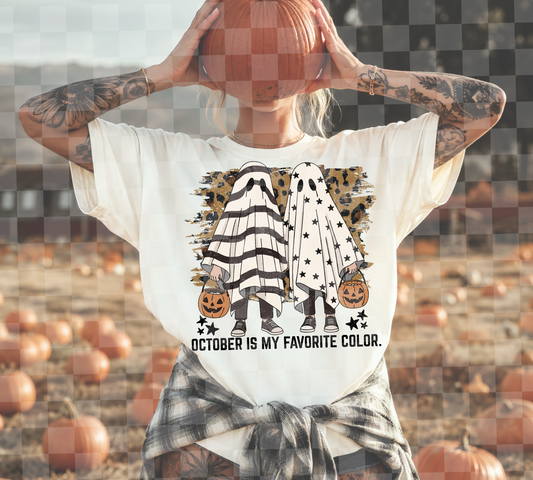 October Is My Favorite Color Digital Download