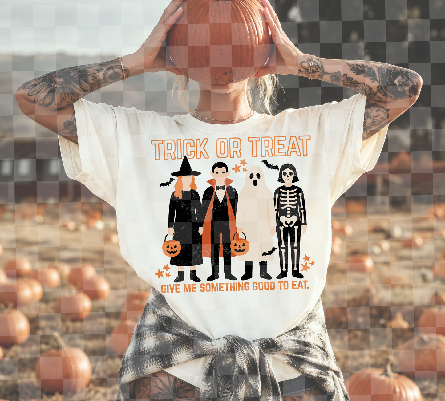 TRICK OR TREAT PNG DIGITAL DESIGN