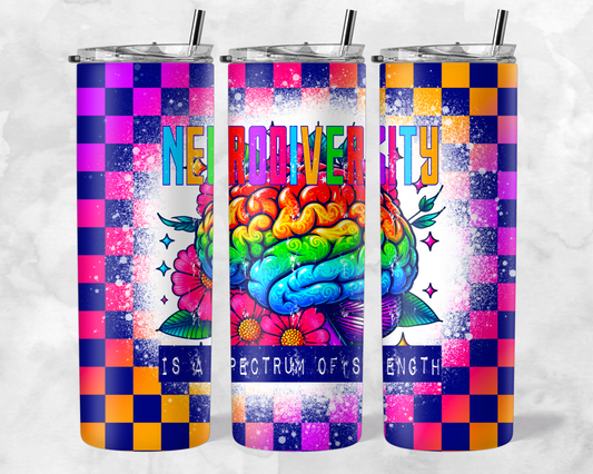 NEURODIVERSITY TUMBLER WRAP