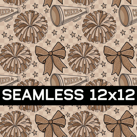 Cheer Cheetah Seamless