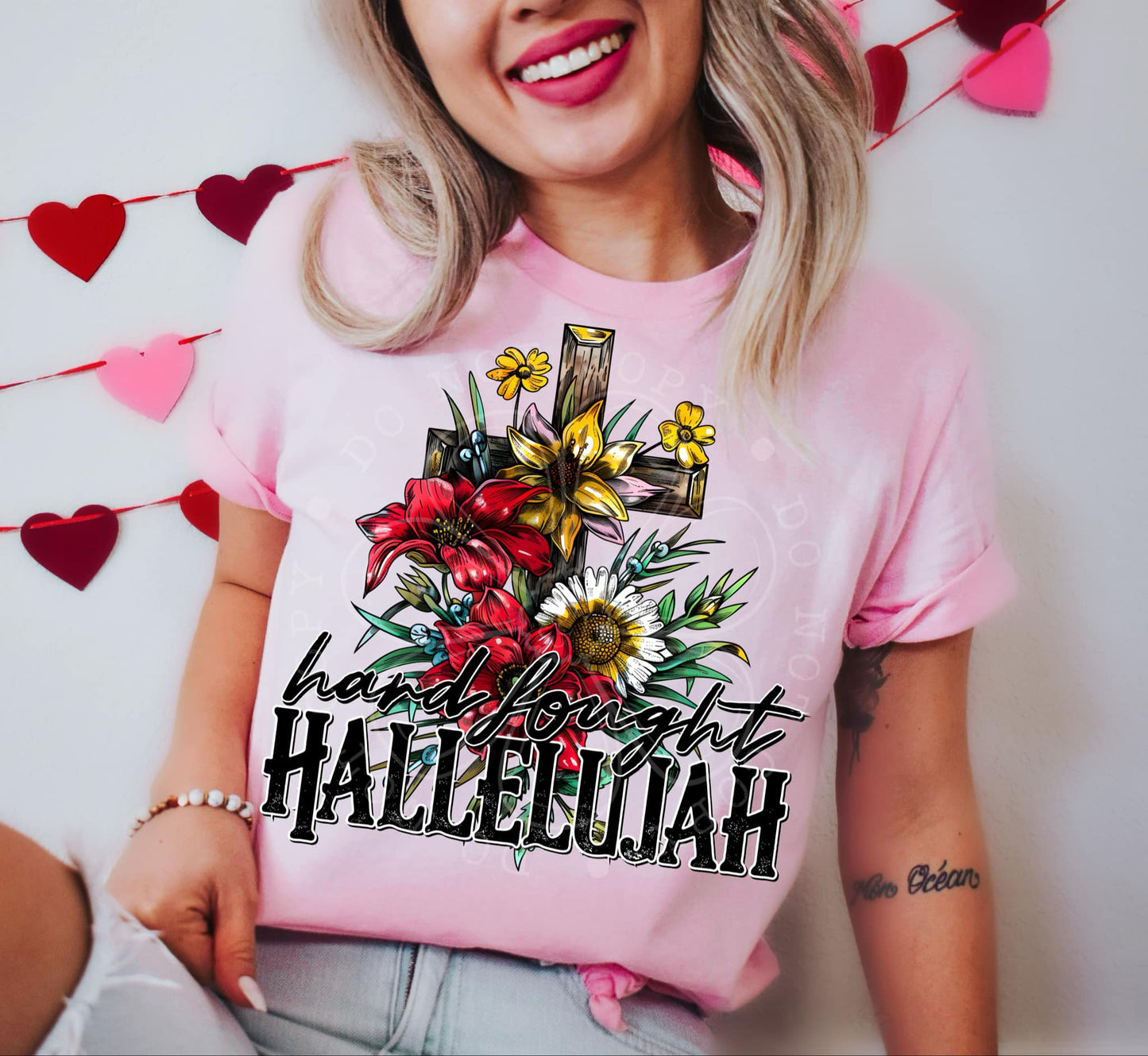 HARD FOUGHT HALLELUJAH DIGITAL DESIGN
