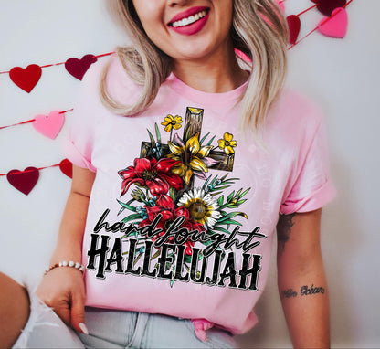 HARD FOUGHT HALLELUJAH DIGITAL DESIGN