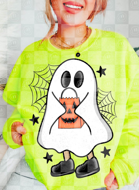 Ghost Halloween Trick Or Treat Digital Download