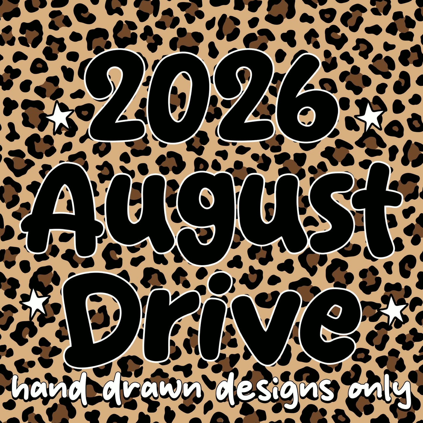 2026 August Drive ★Hand Drawn★