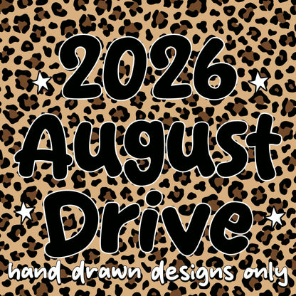 2026 August Drive ★Hand Drawn★