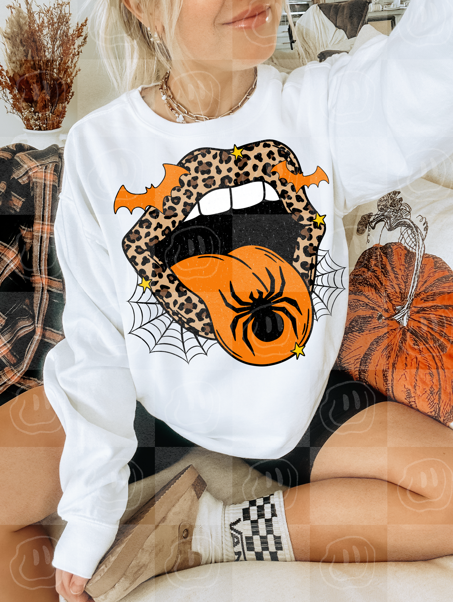 Spooky Cheetah Tongue Digital Download