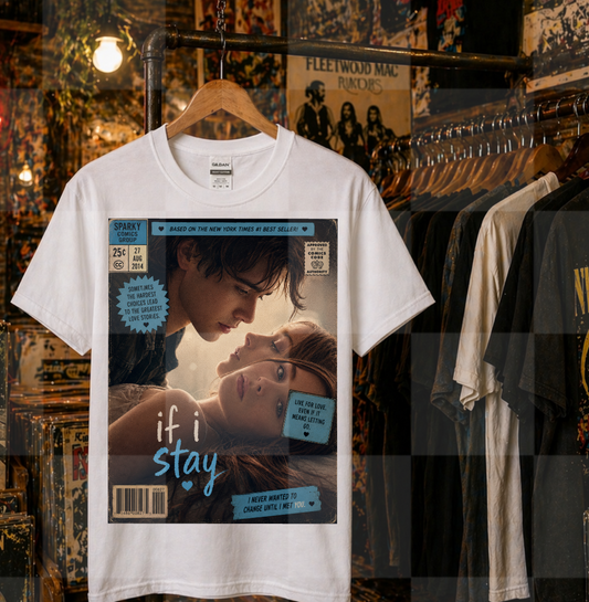 IF I STAY COMIC DIGITAL DESIGN
