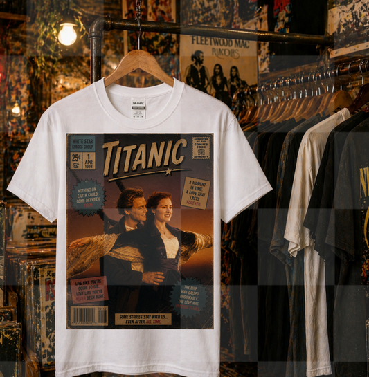 TITANIC COMIC DIGITAL DESIGN