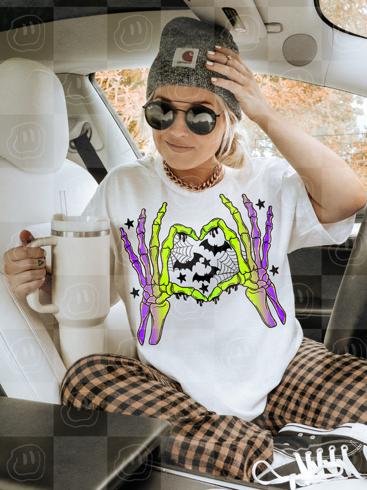 Spooky Skeleton Heart Digital Download