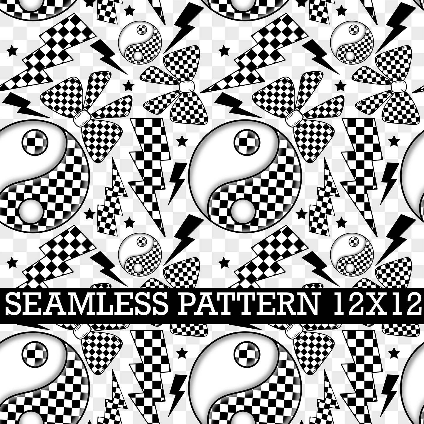 GOOD VIBES ONLY SEAMLESS PATTERN